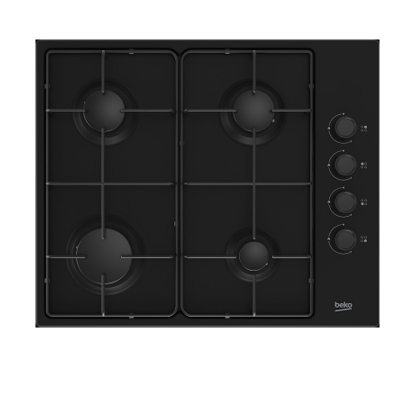 Plaque De Cuisson Beko 4 Feux Noir HIGG64123SBL Plaque De Cuisson Beko 4 Feux Noir HIGG64123SBL