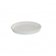 Soucoupe Linéa D16 cm Viomes Blanc