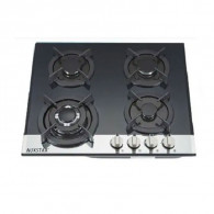 Plaque de Cuisson Vitro AUXSTAR 4 Feux 60cm Grill Fente