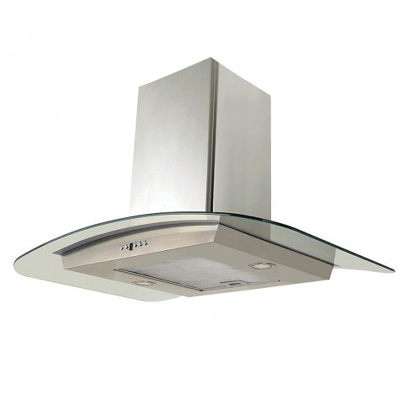 Hotte Centrale FRANCO 90 Cm Inox (FR-ILOTSwan-90x)