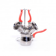 Set De Zezwa Inox 18/10 OMS Rouge