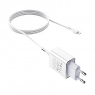 Chargeur Hoco C81A IPhone 2.1A Blanc
