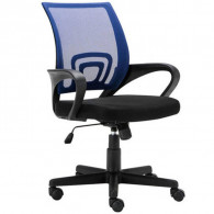 CHAISE SECRÉTAIRE ATLANTA MESH avec Accoudoirs BLEU CHAISE SECRÉTAIRE ATLANTA MESH avec Accoudoirs BLEU