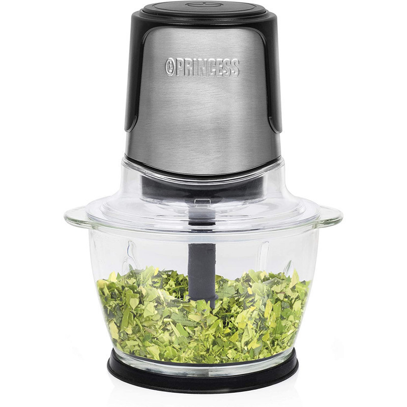 Mini Hachoir Princess 300W Inox 221051 Mini Hachoir Princess 300W Inox 221051