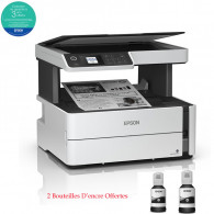 Imprimante EPSON ET-M2170 à réservoir intégré ECOTANK 3en1 Monochrome - (C11CH43403)