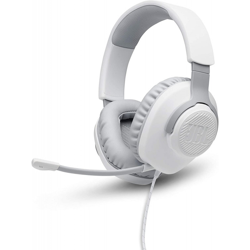 Micro Casque Gamer JBL Quantum 100 - Blanc