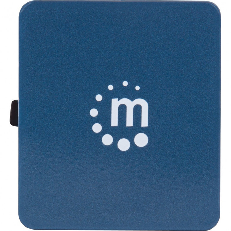 HUB USB 2.0 Manhattan 4 Ports Noir