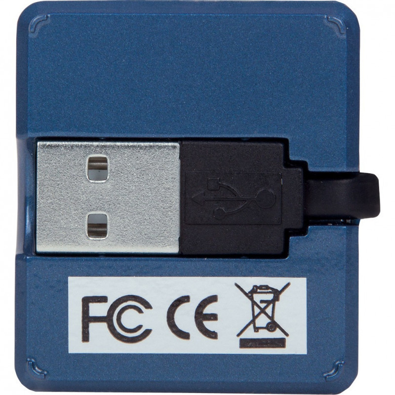 HUB USB 2.0 Manhattan 4 Ports Noir