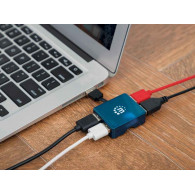 HUB USB 2.0 Manhattan 4 Ports Noir HUB USB 2.0 Manhattan 4 Ports Noir