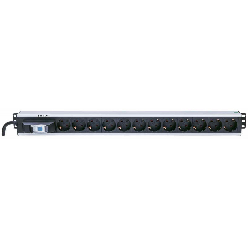 Multiprise 12 Prises Vertical Rackmount+DISJ Intellinet 711449
