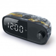 Radio-réveil MUSE Double Alarme M-168NY