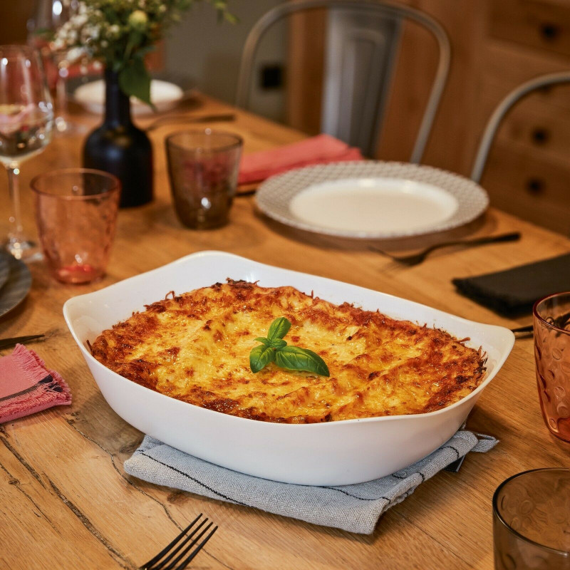 Plat rectangulaire 38*28CM  smart cuisine - Luminarc