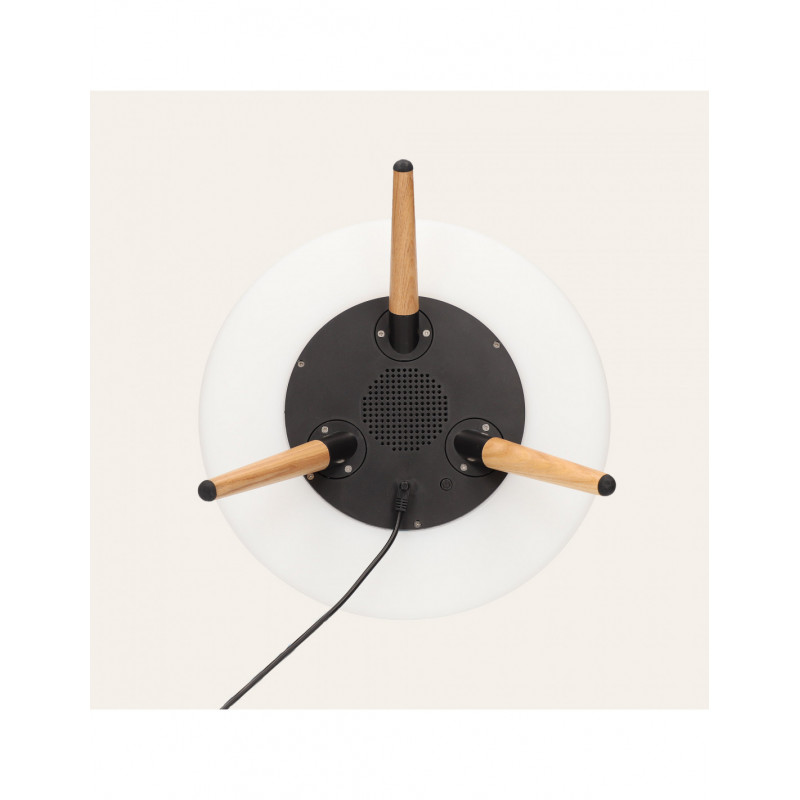 Lampe De Bureau Ksix Omni Avec Chargeur Sans Fil Haut-Parleur Bluetooth - Blanc