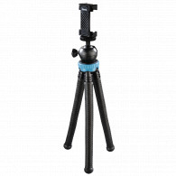 Mini Tripod Hama FlexPro Pour Smartphone, Go pro Et Appareils Photo Bleu