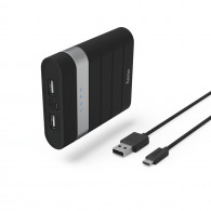 Power Bank Hama Soft Touch 10400Mah Noir