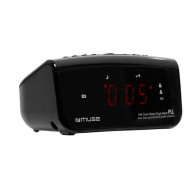 Radio Reveil MUSE Double Alarme - Noir