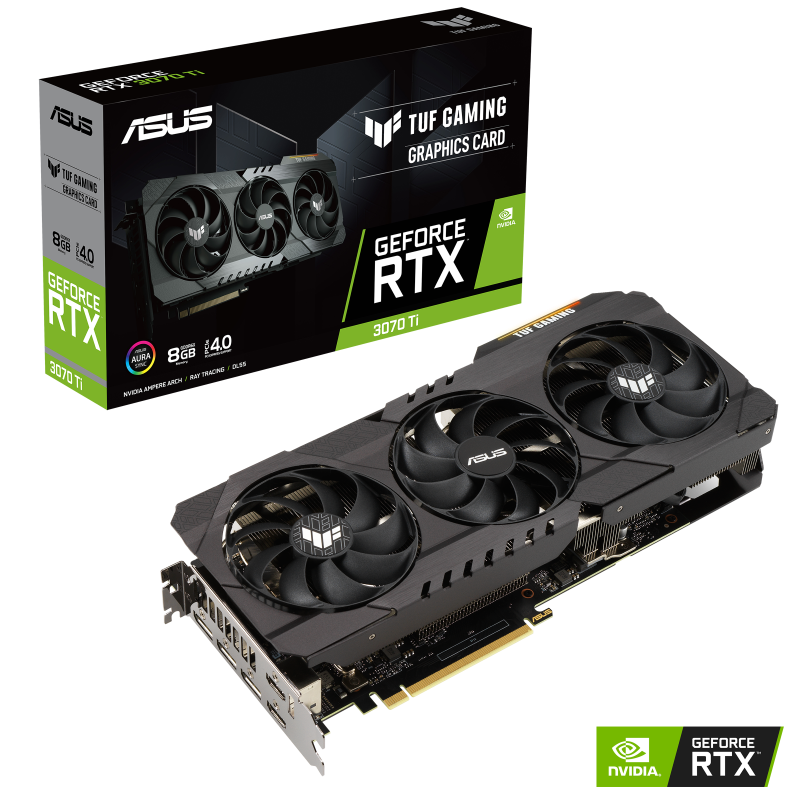 Carte Graphique ASUS TUF RTX 3070TI OC 8G GAMING