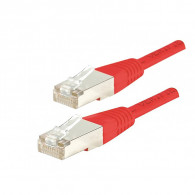 Cordon De Brassage Cat6 UTP 0.5M Rouge