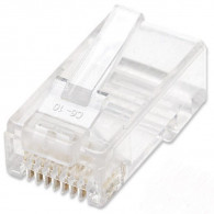 Lot De 100 Connecteurs Modulaires RJ-45 CAT6 UTP