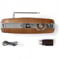 Radio Numérique Sans fil Bluetooth FM / DAB Nedis Radio Numérique Sans fil Bluetooth FM / DAB Nedis