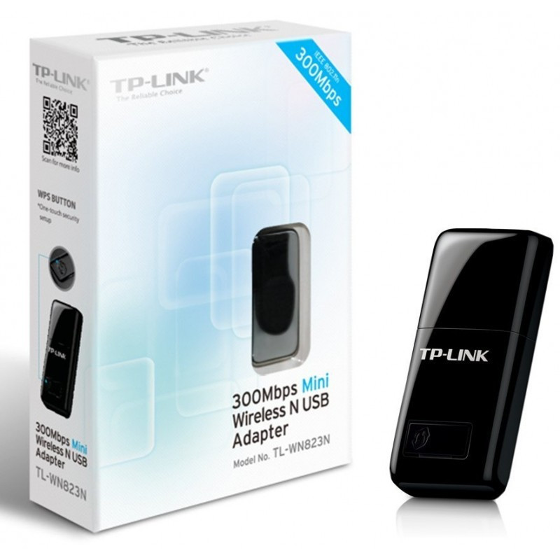 Mini Adaptateur TP-Link N300 MBPS Wifi TL-WN823N