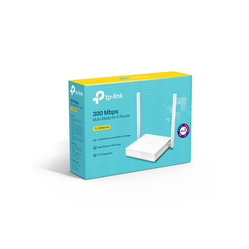 Point D'accès TP-Link 300Mbps 10/100 Mbps TL-WR844N