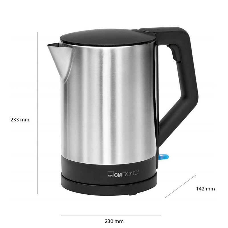 Bouilloire Electrique Sans Fil Clatronic 2200W WKS3692N