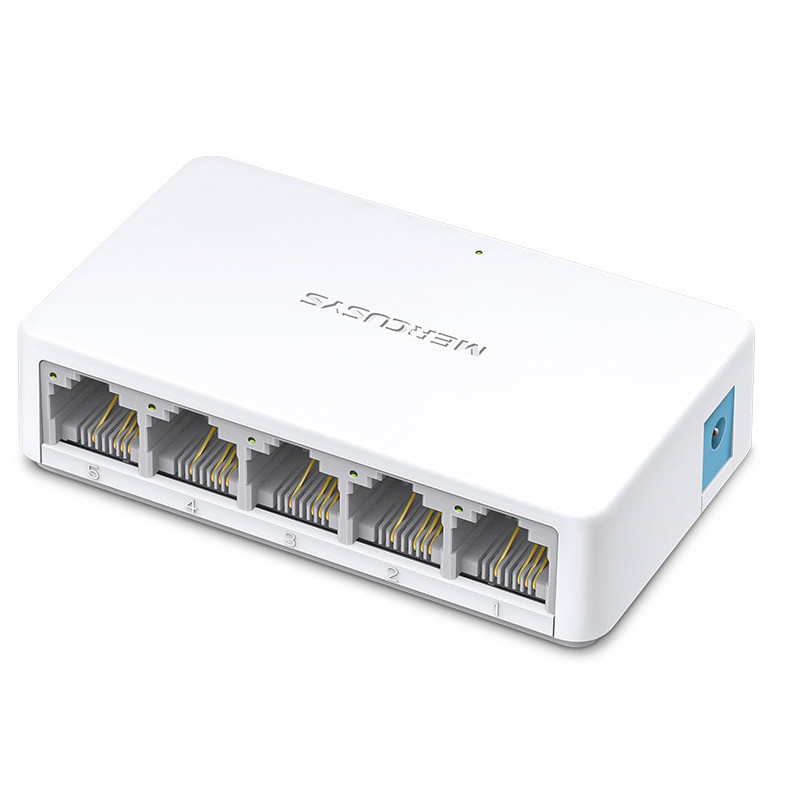 Switch De Bureau 5 Ports Mercusys MS105G / 10/100 MBPS Switch De Bureau 5 Ports Mercusys MS105G / 10/100 MBPS
