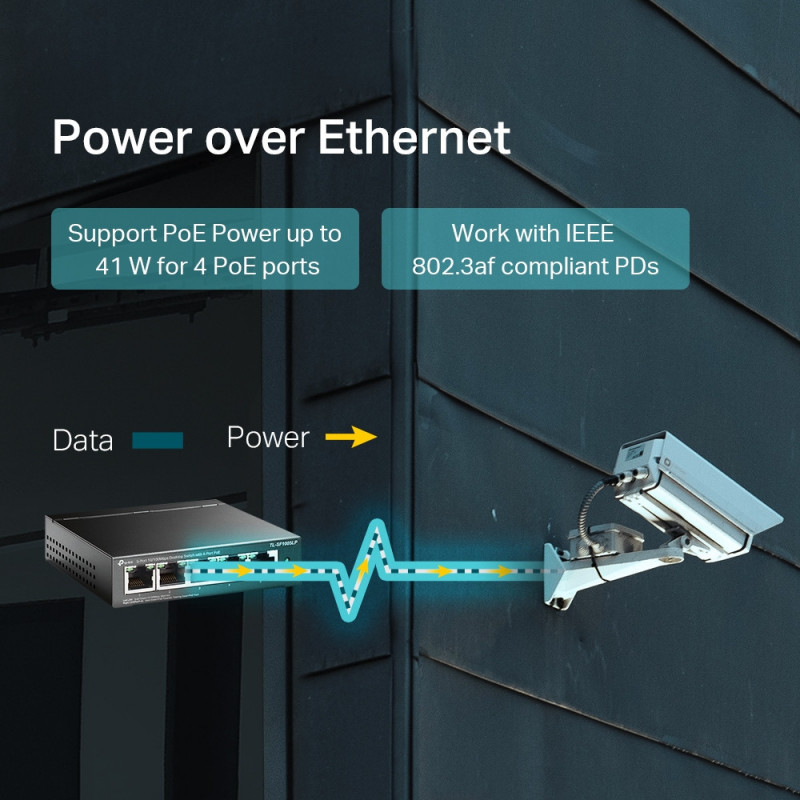 Switch De Bureau 8 Ports tP-Link TL-SF1005LP 10/100 MBPS