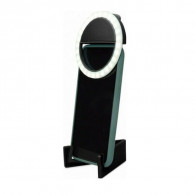 Support Téléphone Ksix Avec Mini Ring Led De Poche