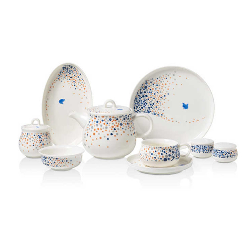 Ensemble Petit-Déjeuner Korkmaz Asiyan Collection 30 Pieces Ensemble Petit-Déjeuner Korkmaz Asiyan Collection 30 Pieces