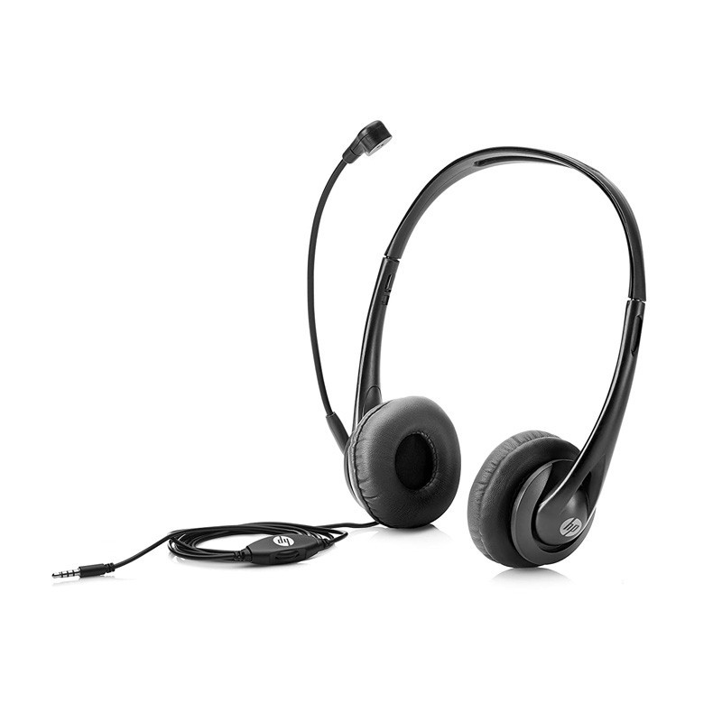 Micro Casque Usb HP Noir - T1A67AA