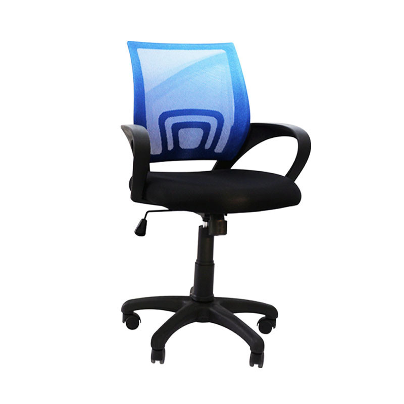 CHAISE SECRÉTAIRE ATLANTA MESH avec Accoudoirs BLEU