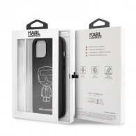 Coque Karl Lagerfeld Pour IPhone 12 Pro Max 6.7" Noir Coque Karl Lagerfeld Pour IPhone 12 Pro Max 6.7" Noir