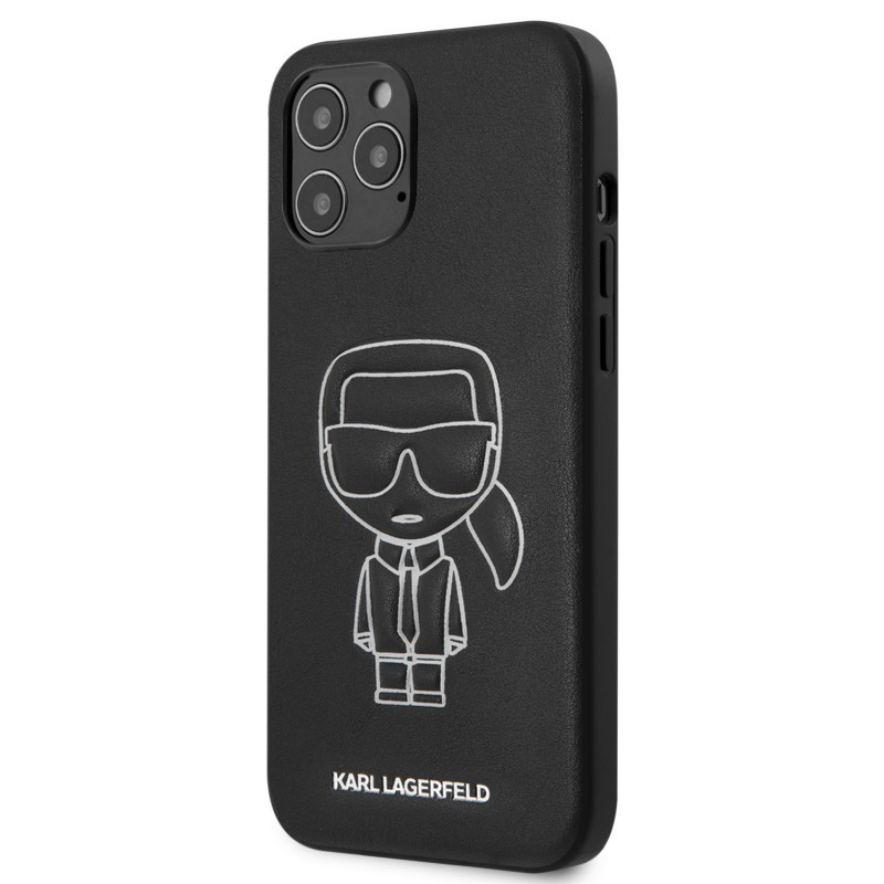 Coque Karl Lagerfeld Pour IPhone 12 Pro Max 6.7" Noir