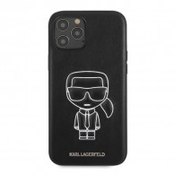 Coque Karl Lagerfeld Pour IPhone 12 Pro Max 6.7" Noir Coque Karl Lagerfeld Pour IPhone 12 Pro Max 6.7" Noir