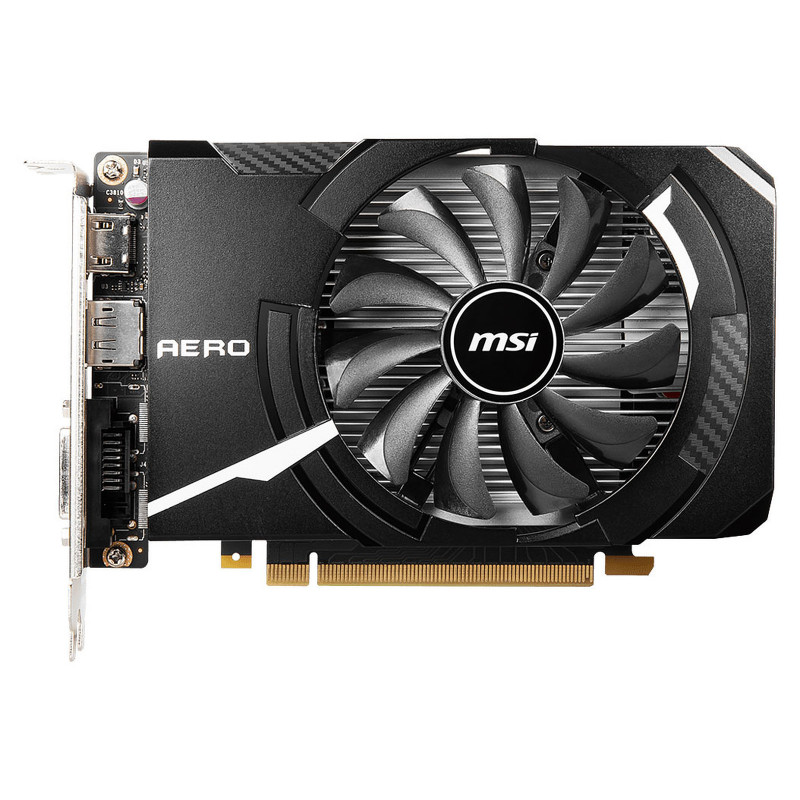 Carte Graphique MSI GeForce GTX 1650 D6 AERO ITX OC