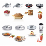 Robot Multifonction Bosch 800 W Noir MCM3501M