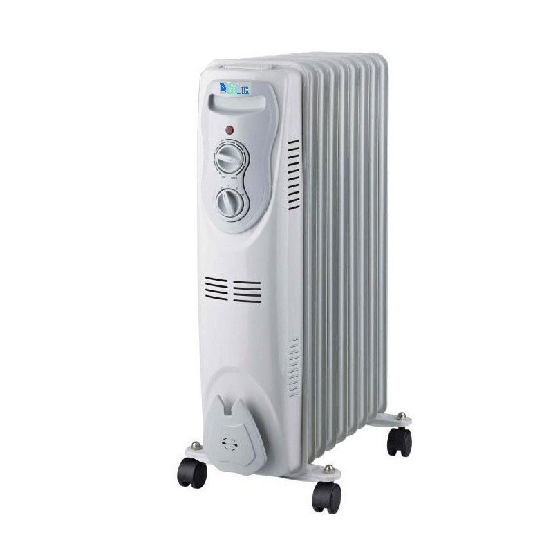 Radiateur Bain D'huile Biolux 11 Éléments 2500W Blanc RB2502 Radiateur Bain D'huile Biolux 11 Éléments 2500W Blanc RB2502