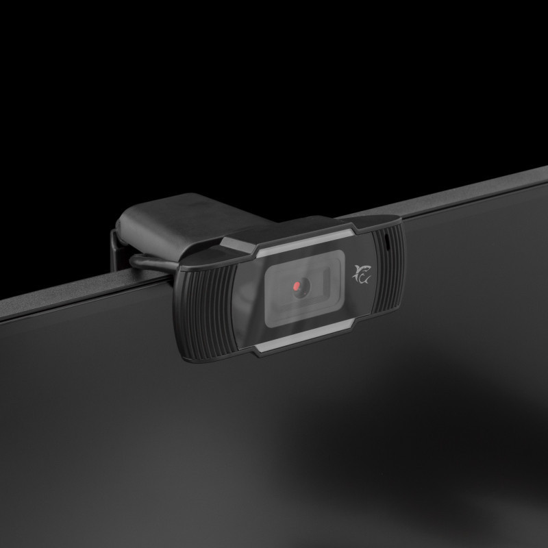 Webcam Usb White Shark Cyclops Full HD 1080P Avec Microphone