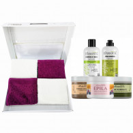 Serviette De Bain 4 Pièces Pupilla + Pack Diamanta Olive