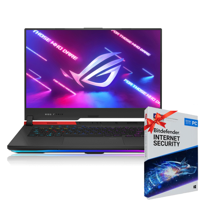 Pc Portable Asus ROG Strix G15 AMD R9 5900HX 8 Go 512 Go RTX™ 3050 Ti (G513QE-HN139T