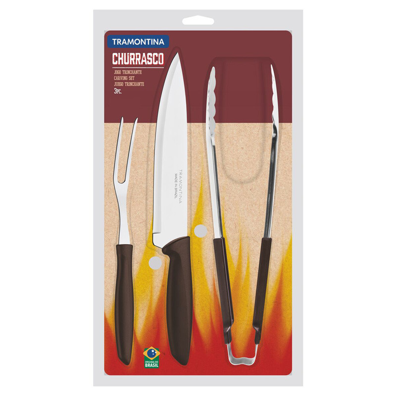 Set De 3 Pièces Barbecue Plenus  Tramontina 23498449