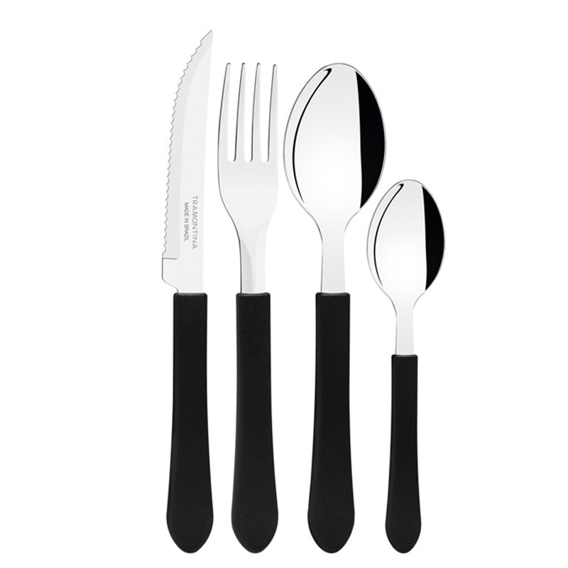 Set 12 Pièces Couverts A Table Pour 3 Personnes Tramontina -23198039- Set 12 Pièces Couverts A Table Pour 3 Personnes Tramontina -23198039-