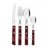 Ménagère Tramontina  24 Pièces Polywood - Rouge