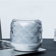 Haut Parleur Bluetooth Recci Diamond Blanc Haut Parleur Bluetooth Recci Diamond Blanc