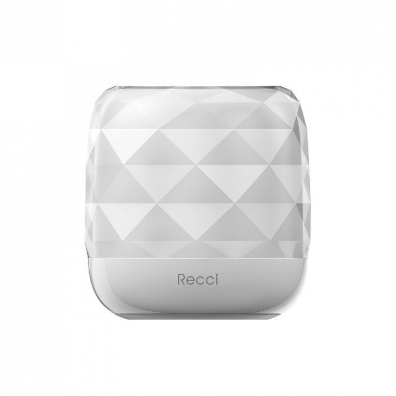 Haut Parleur Bluetooth Recci Diamond Blanc Haut Parleur Bluetooth Recci Diamond Blanc