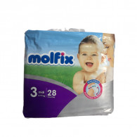 Couches Molfix Bébé T3 Midi 28*5