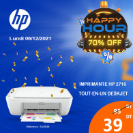 Imprimante HP 2710 Tout-en-un  DeskJet Couleur Wi-Fi