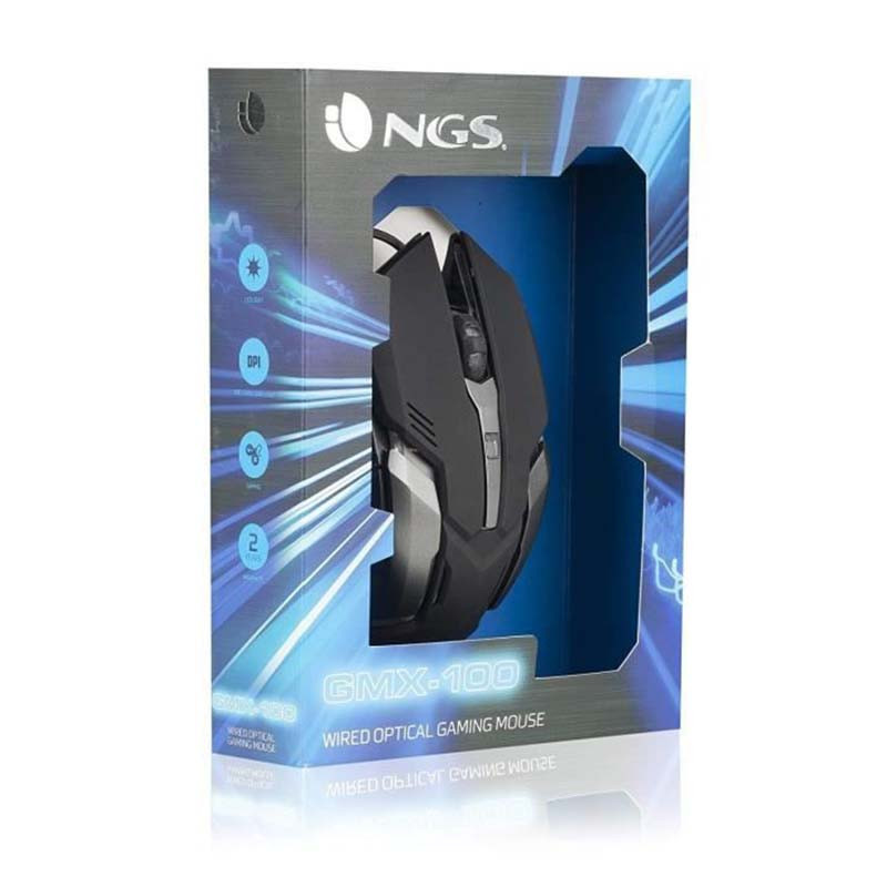 Souris Gamer NGS GMX-100 - Noir